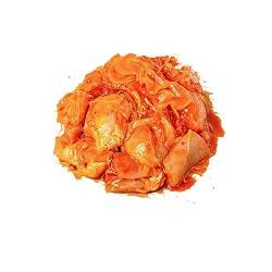 پرطلا بال و بازو مزه دار شده